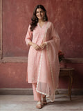 Kurta With Pant & Dupatta Ethnic Kurta Set For Women